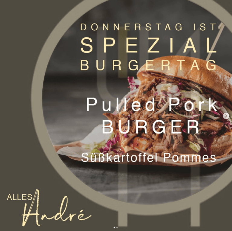 Read more about the article 08.02.2024 Pulled Pork Burger mit Süßkartoffel-Pommes